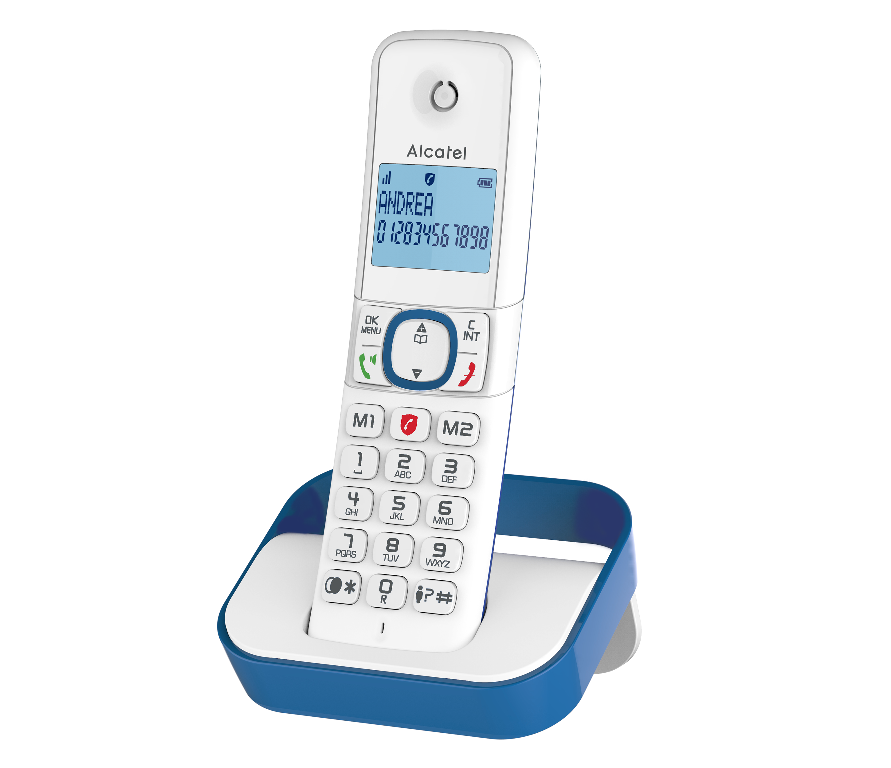 ALCATEL F860 voice duo noir Téléphone fixe sans fil avec répondeur - Avec  fonction blocage d'appels indésirables avec Quadrimedi