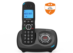 Alcatel - alcatel - téléphone sans fil duo dect gris avec répondeur -  f530voice duo gris - Téléphone fixe-répondeur - Rue du Commerce