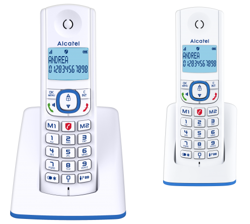 Alcatel, téléphone fixe duo